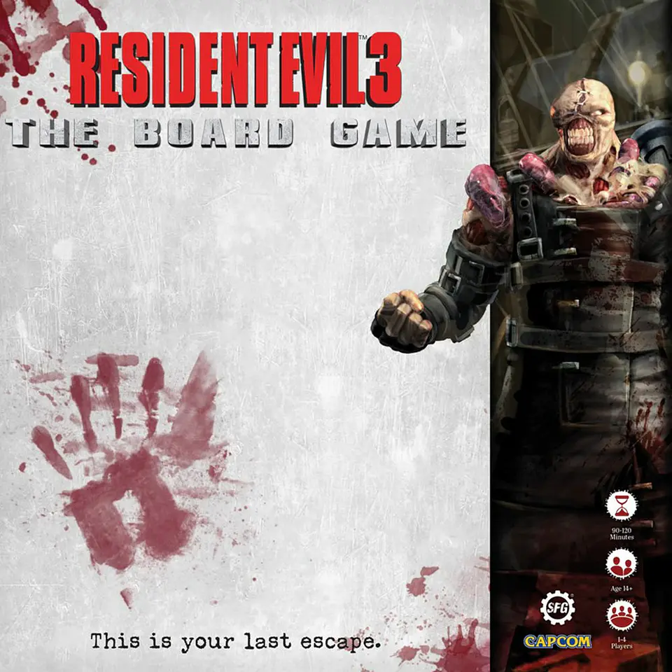 Preventa: Resident Evil 3: The Board Game - Ingles 1