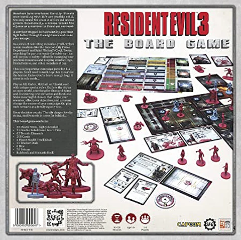 Preventa: Resident Evil 3: The Board Game - Ingles