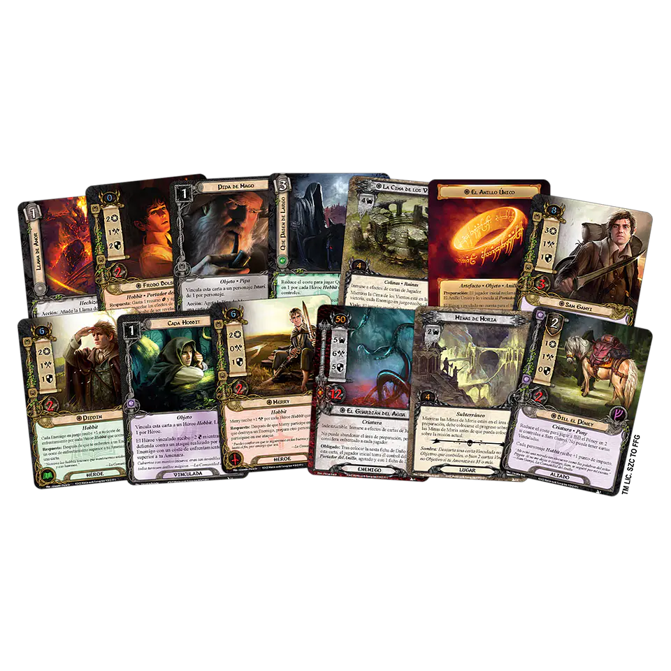 El Señor de los Anillos LCG La Comunidad del Anillo - Español 2