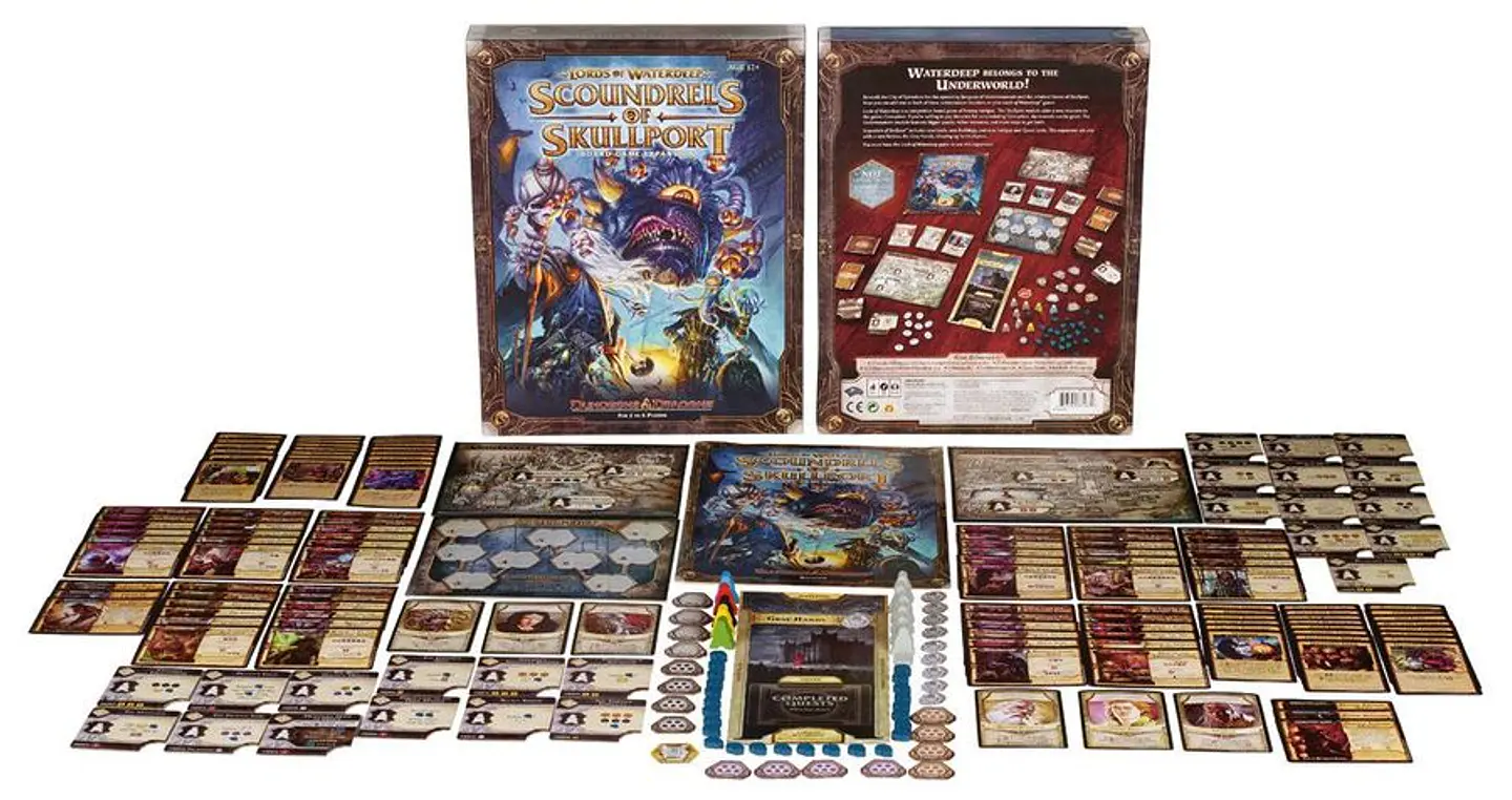 Lords of Waterdeep: Scoundrels of Skullport - Ingles 3