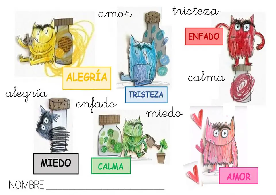 El Monstruo de Colores - Español 3