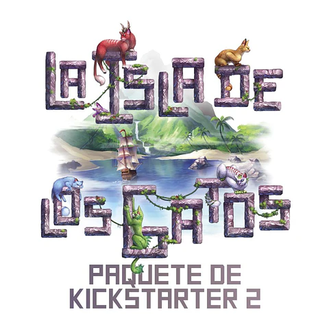 Preventa - Paquete De Kickstarter 2 - La Isla De Los Gatos - Español