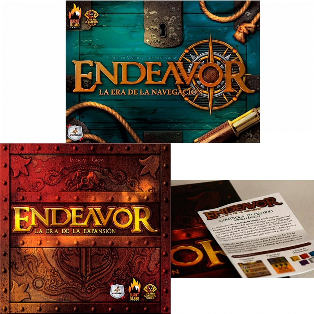 Pack Endeavor: La Era de la Navegación + 2 expansiones - Español 1
