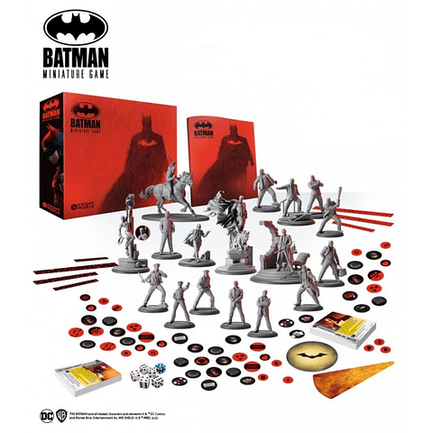 Preventa - THE BATMAN TWO-PLAYER STARTER BOX - BATMAN MINIATURE GAME - INGLÉS
