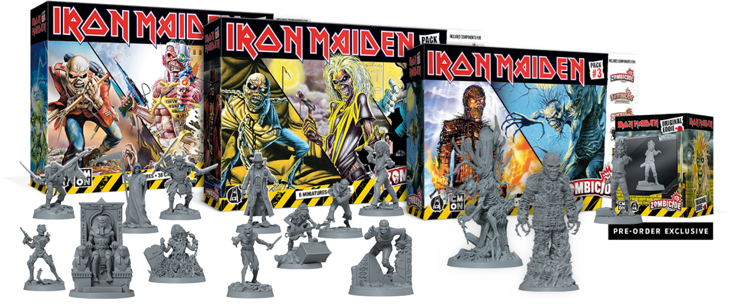 Preventa Zombicide Iron Maiden Character Pack 2 Españo