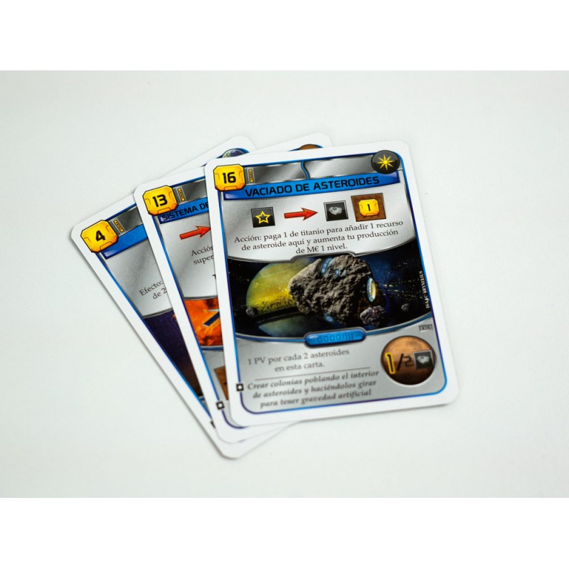 Terraforming Mars: Carta Promozionale Ufficiale 'Diritti Degli Asteroidi' (2021)