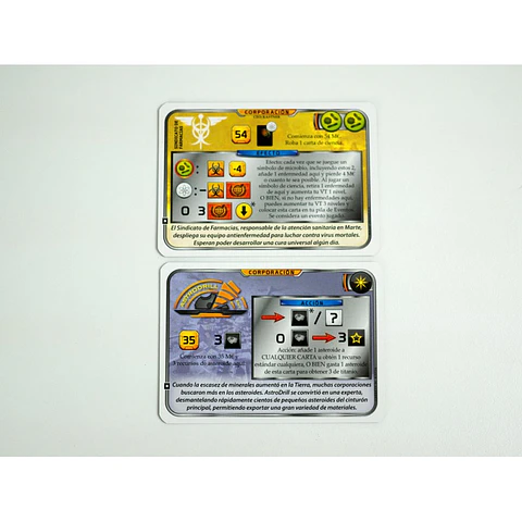 Terraforming Mars - Cartas promos big box