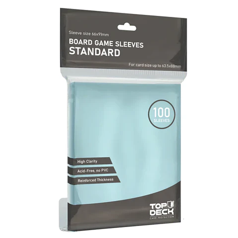 Top Deck - Protector Transparente 63,5x88mm - Standard