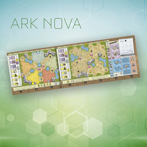 Ark Nova - Paquete de mapas N°1