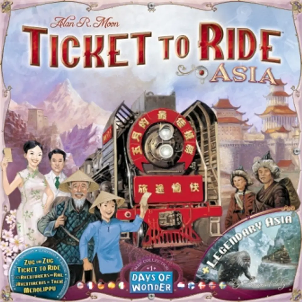 ¡Aventureros al Tren! Asia - Español 1