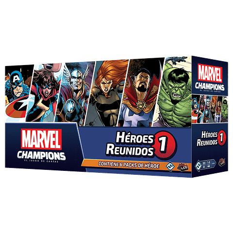 Preventa - Marvel Champions Héroes Reunidos 1 - Español