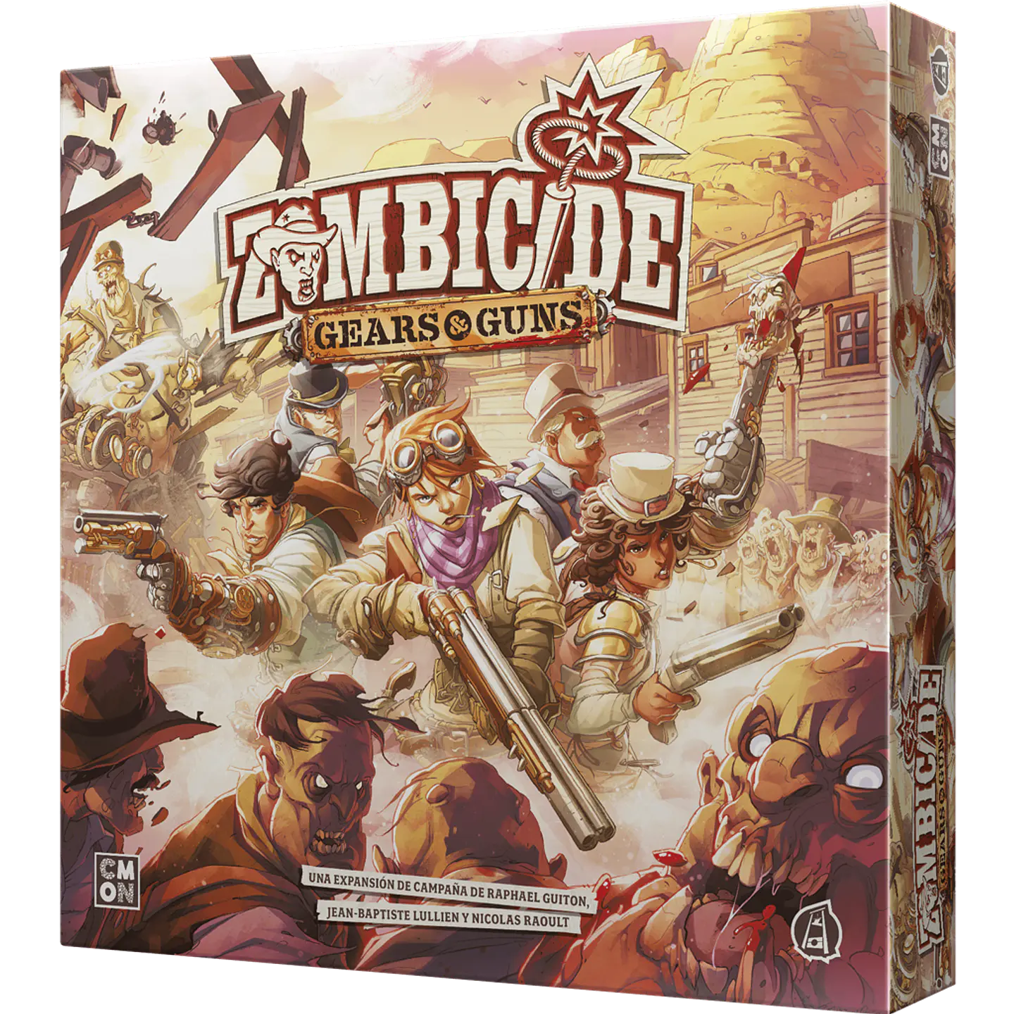 Zombicide Undead or Alive Gears & Guns - Español 1