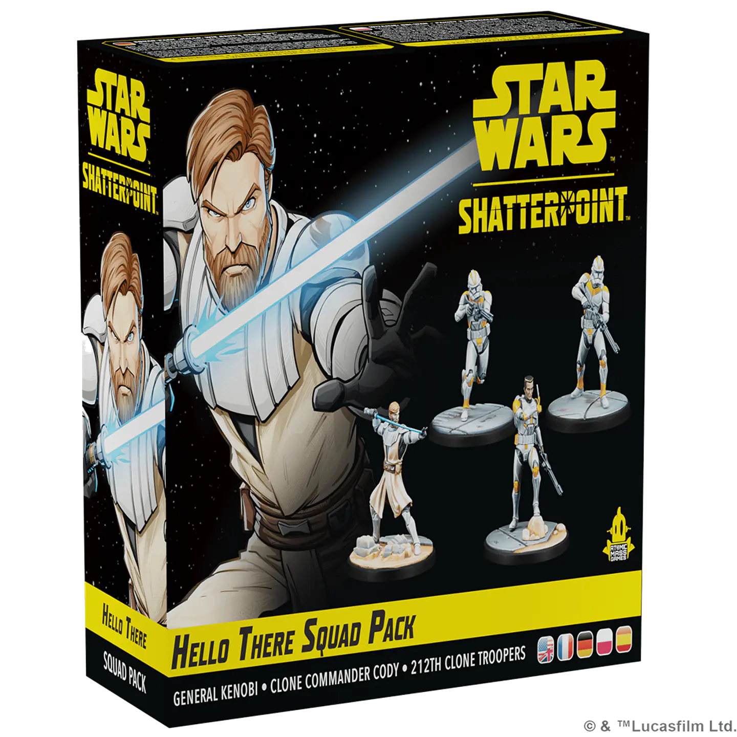 Star Wars Shatterpoint Hello There – General Obi-Wan Kenobi Squad Pack - Español 1