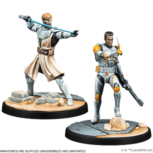 Star Wars Shatterpoint Hello There – General Obi-Wan Kenobi Squad Pack - Español