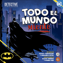 Preventa - Detective Batman - TODO EL MUNDO MIENTE + Promo - Español
