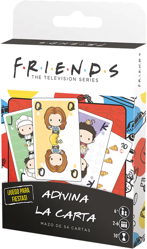 Friends: Adivina La Carta - Juego de Mesa