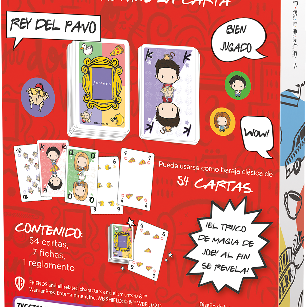Friends: Adivina La Carta - Juego de Mesa 2