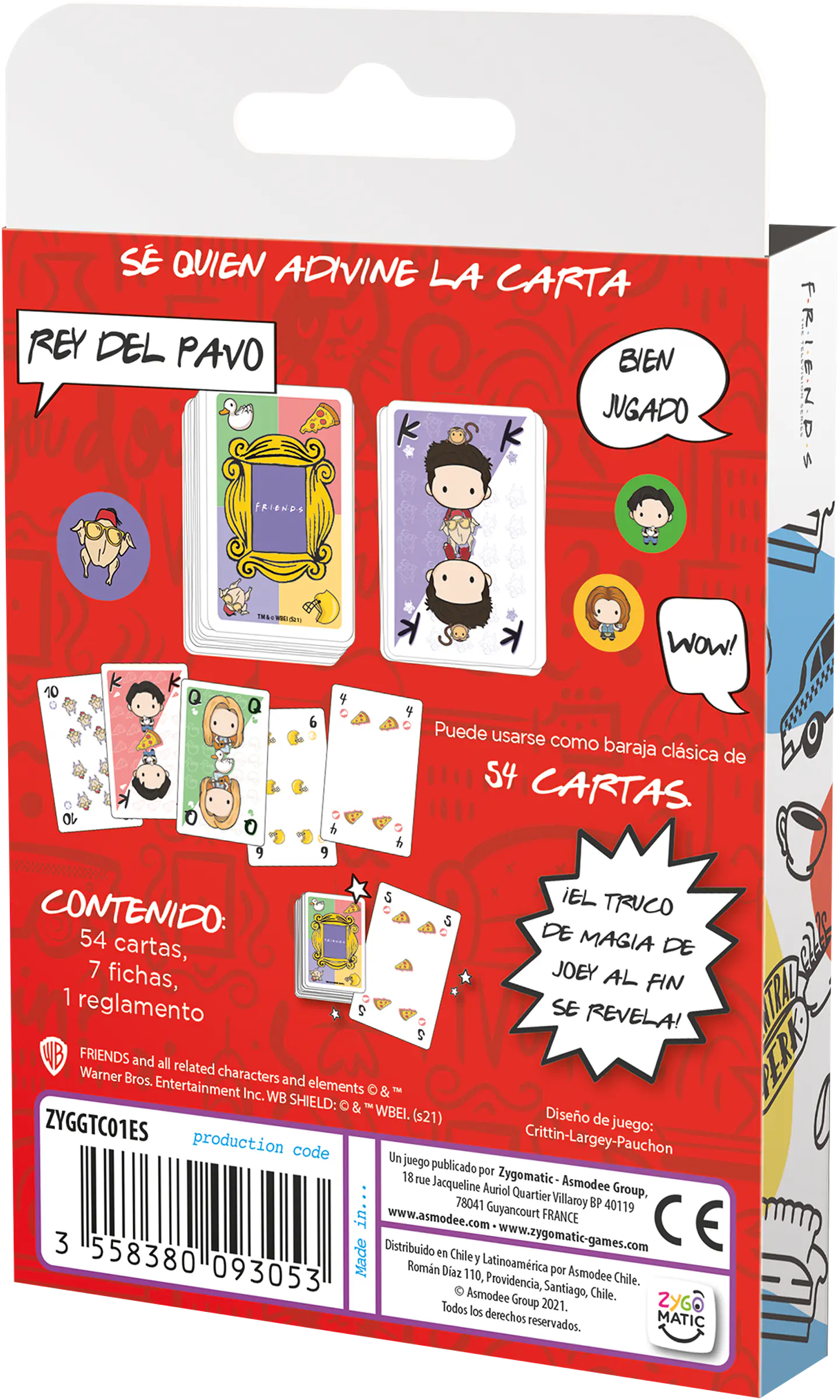 Friends: Adivina La Carta - Juego de Mesa 2