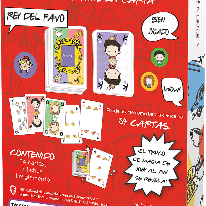 Friends: Adivina La Carta - Juego de Mesa 2