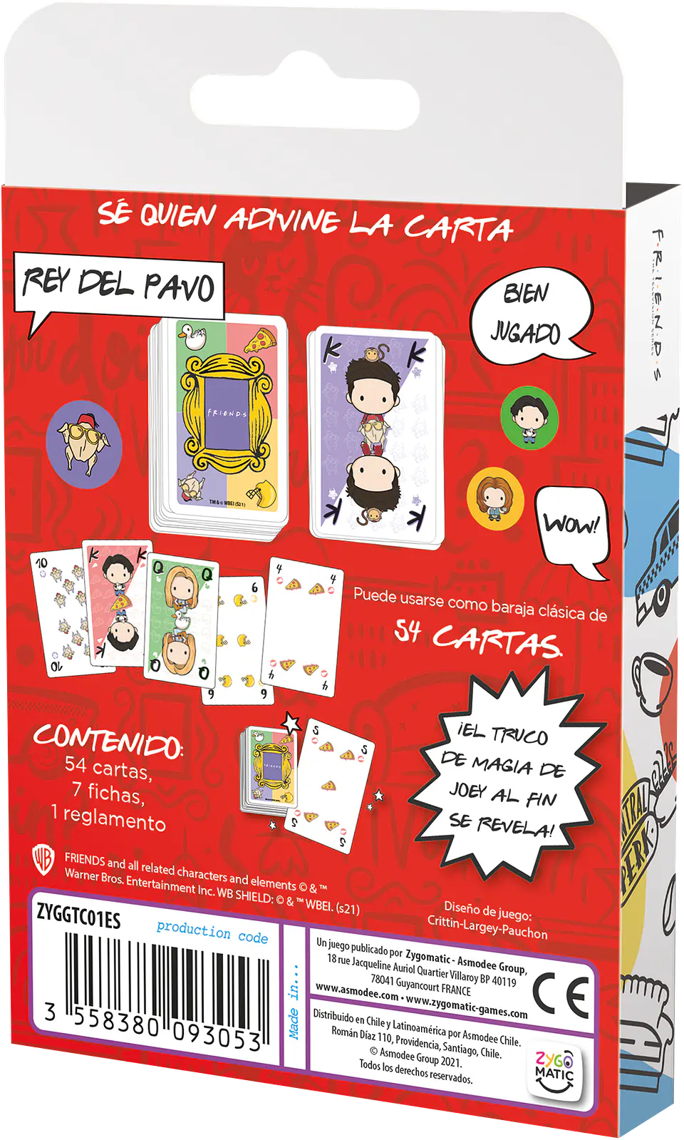 Friends: Adivina La Carta - Juego de Mesa 2