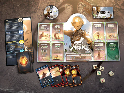 Dice Throne Monje vs Paladín - Español