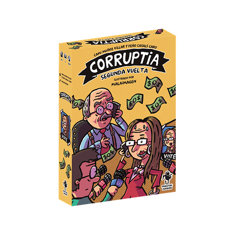 Corruptia - Segunda Vuelta - Juego de Mesa - Español