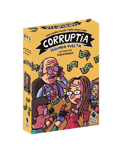Corruptia - Segunda Vuelta - Juego de Mesa - Español