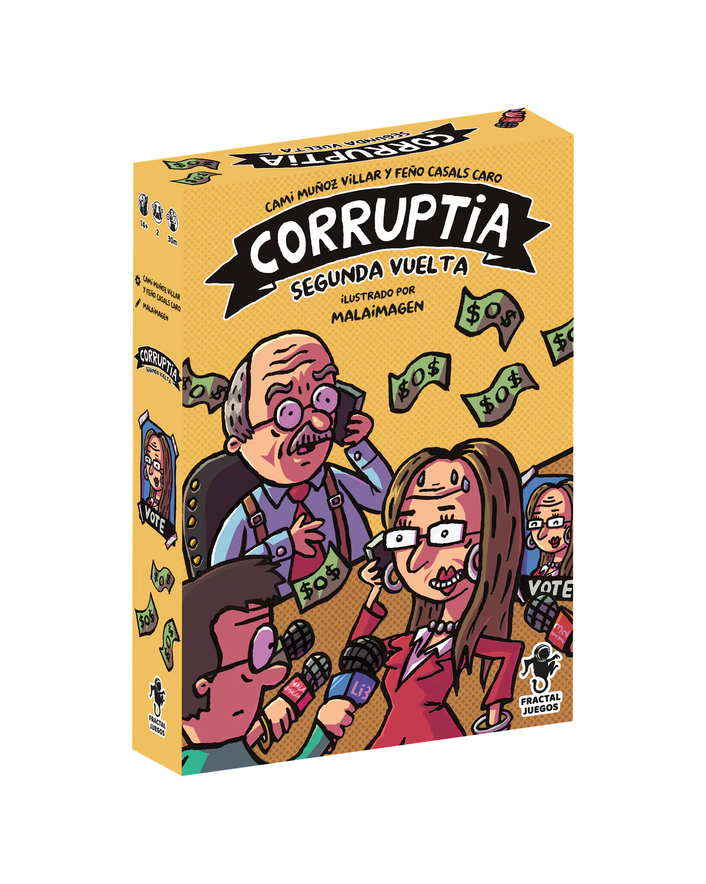 Corruptia - Segunda Vuelta - Juego de Mesa - Español 1
