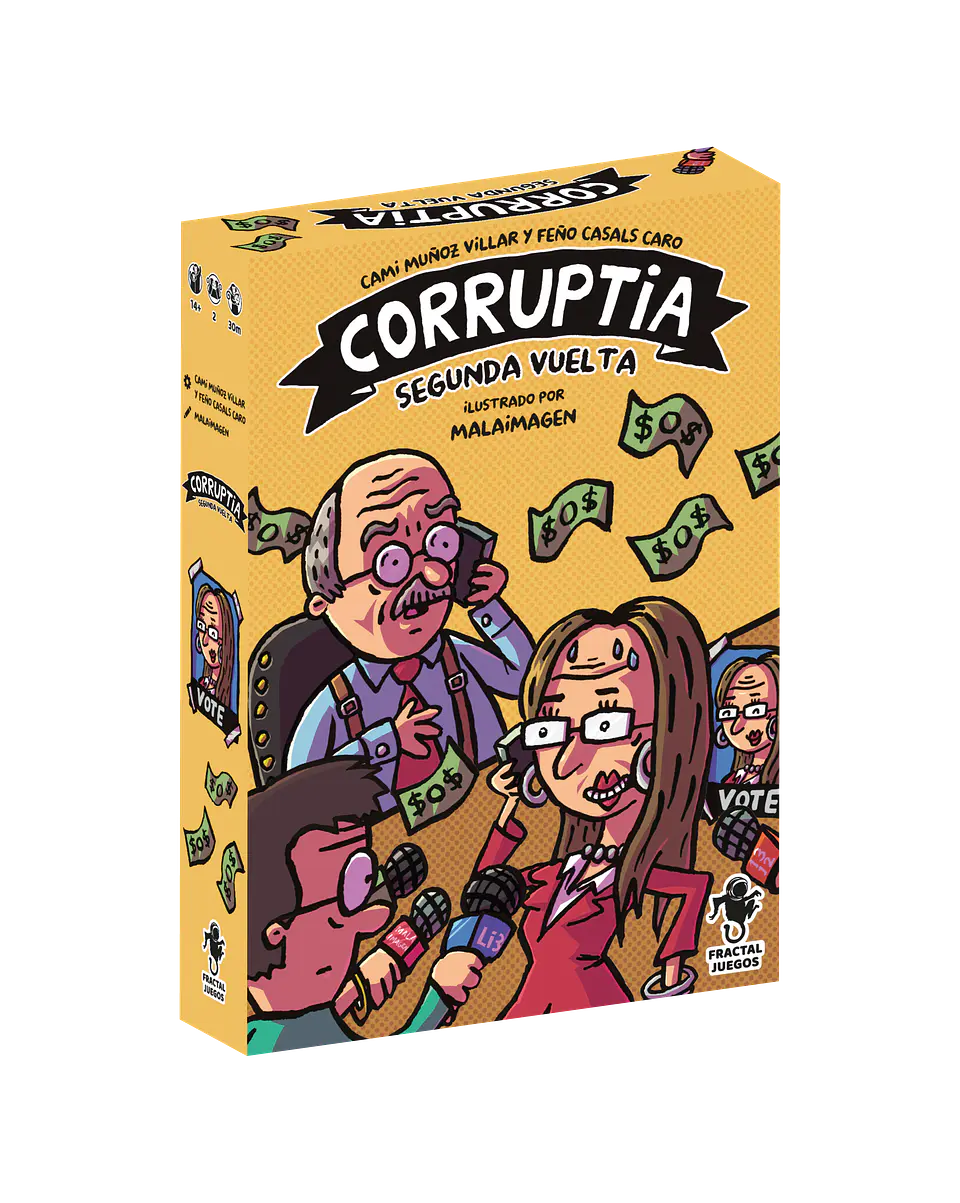 Corruptia - Segunda Vuelta - Juego de Mesa - Español 1