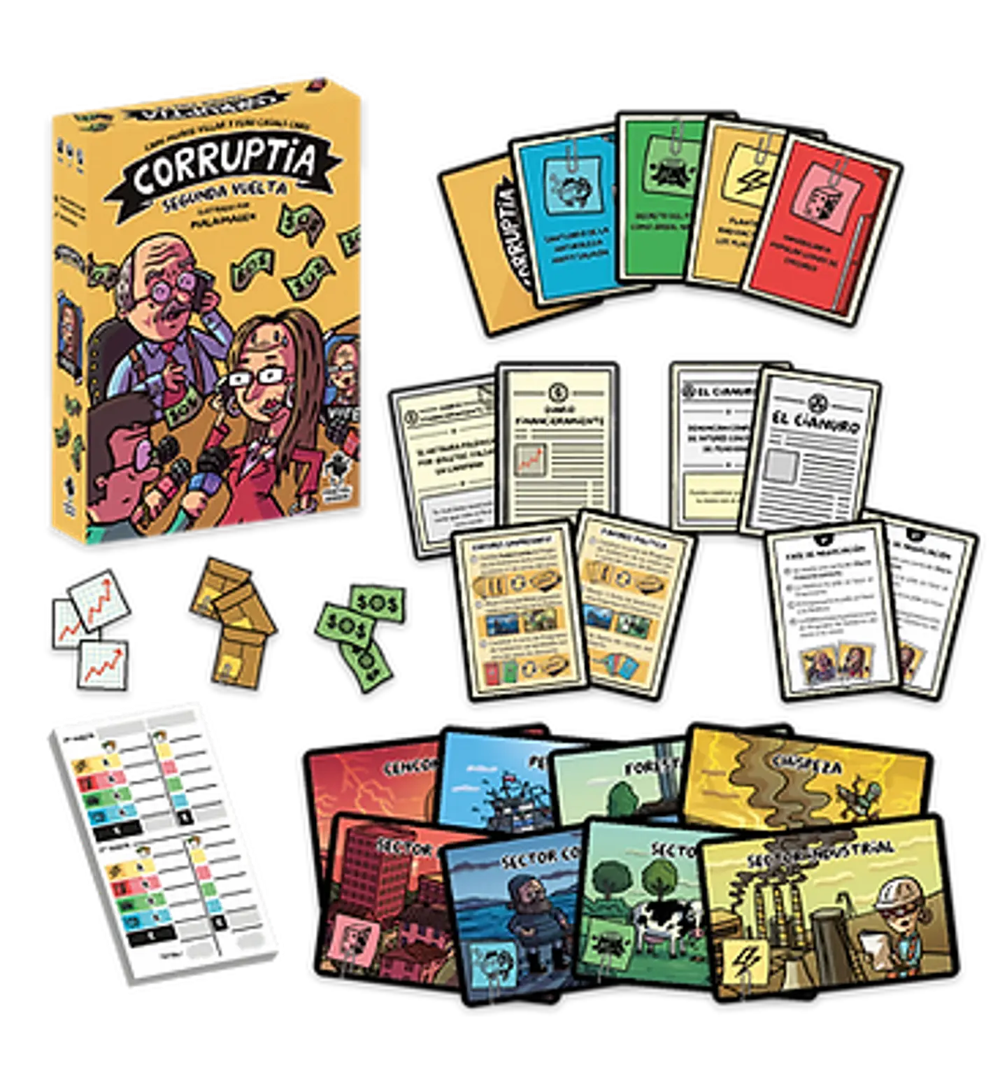 Corruptia - Segunda Vuelta - Juego de Mesa - Español 4