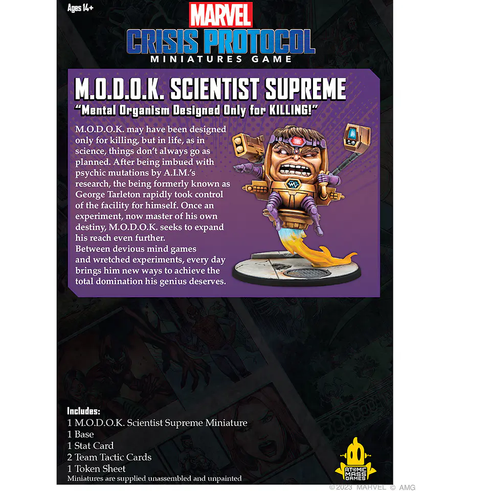 Marvel: Crisis Protocol M.O.D.O.K. Scientist Supreme RE - Español 3