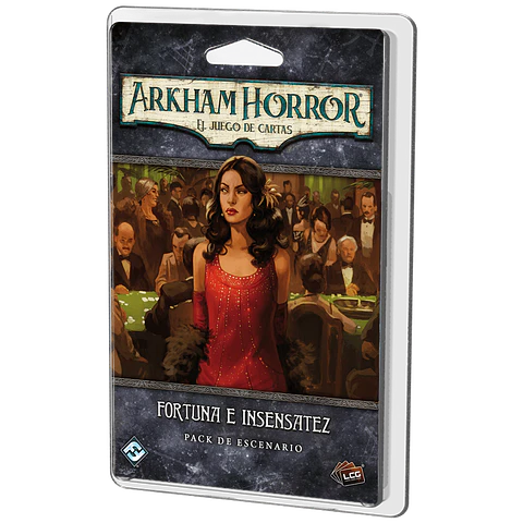Arkham Horror LCG: fortuna e insensatez pack de escenario - Español