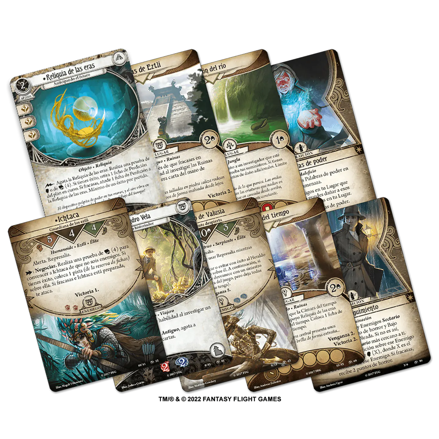 Arkham Horror LCG: la era olvidada exp. campaña - Español 2