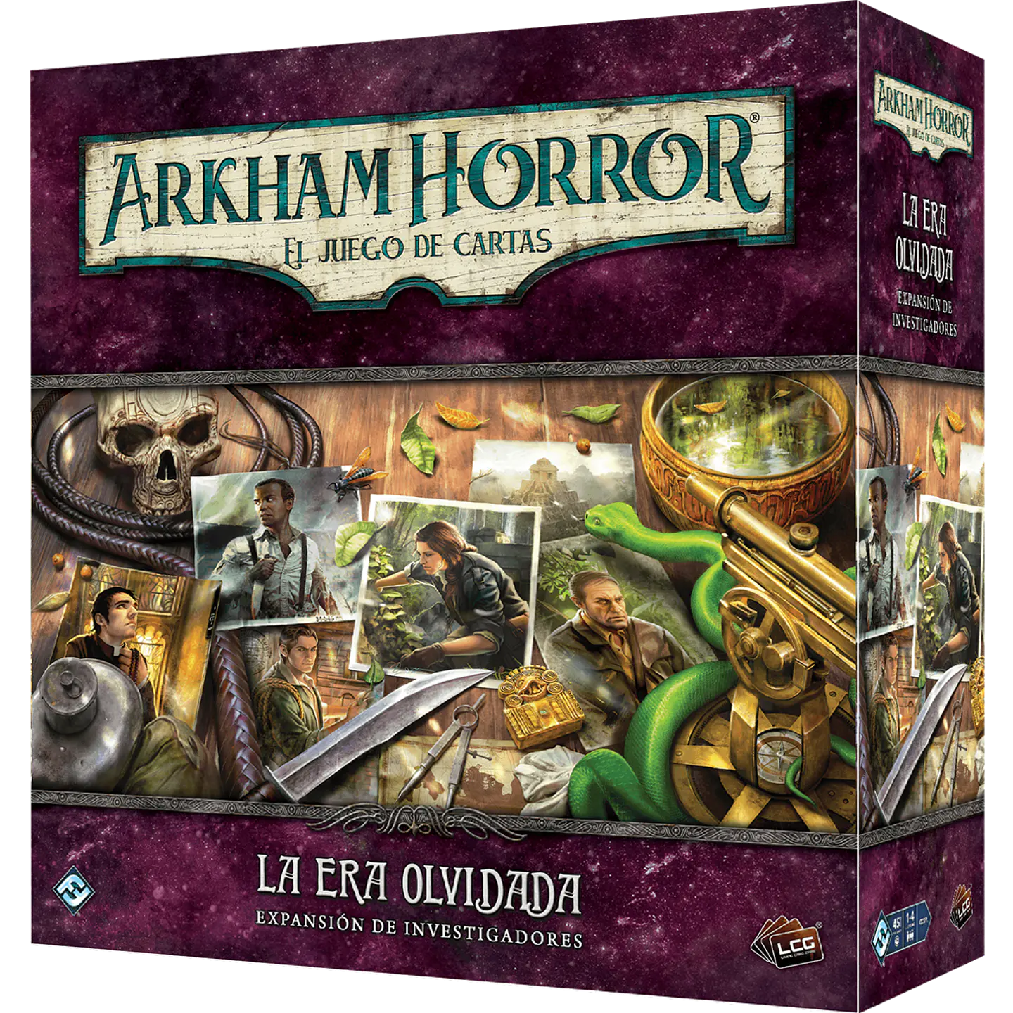 Arkham Horror LCG: la era olvidada exp. investigadores - Español 1