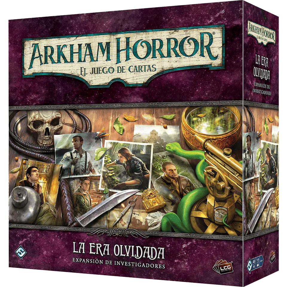 Arkham Horror LCG: la era olvidada exp. investigadores - Español 1