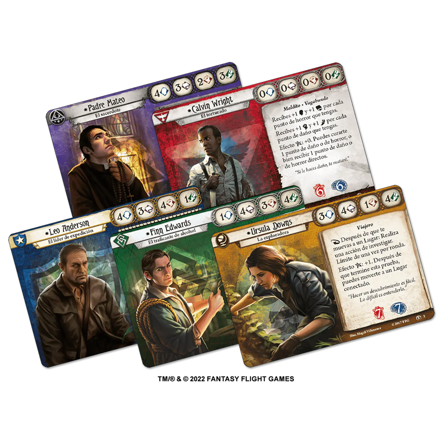 Arkham Horror LCG: la era olvidada exp. investigadores - Español 2