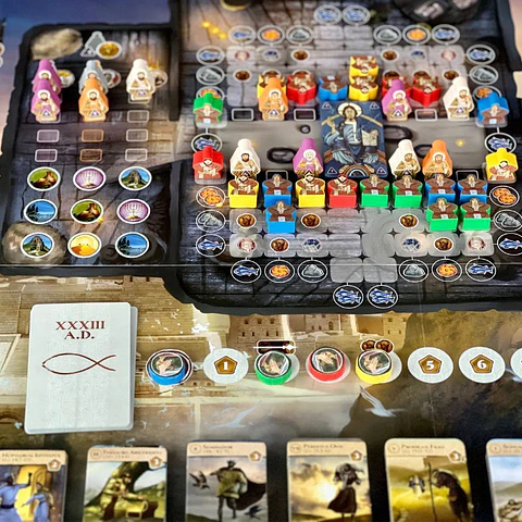 Anno Domini - Maschinen Gioco Di Carte - Metti In Ordine Gli Eventi Storici! Per Famiglie - 2