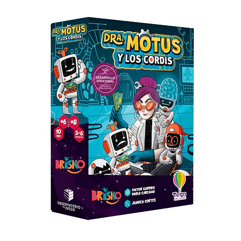 Dra Motus y los Cordis. Un juego de expresión emocional - Español