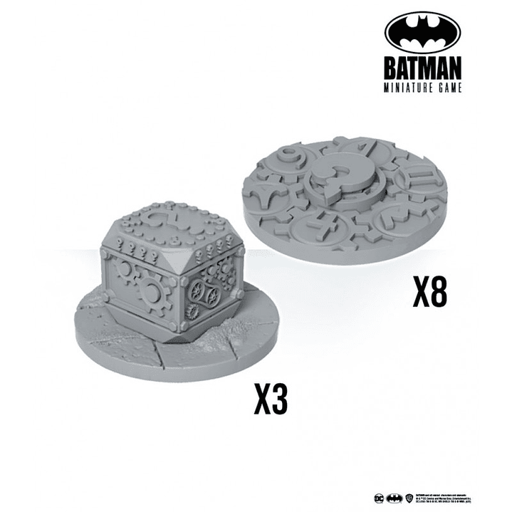 Preventa - RIDDLER MARKERS - BATMAN MINIATURE GAME 1