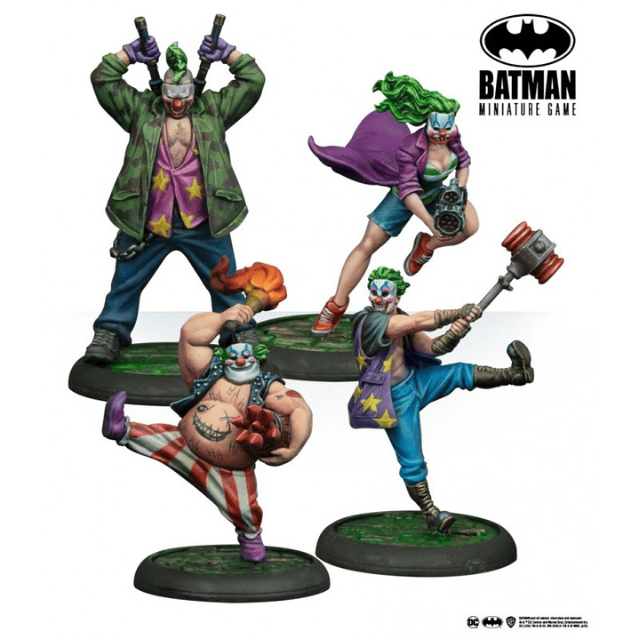 Preventa - STREET JESTERS - BATMAN MINIATURE GAME 1