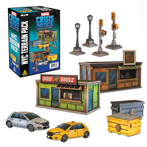 Marvel Crisis Protocol: NYC Terrain Expansion