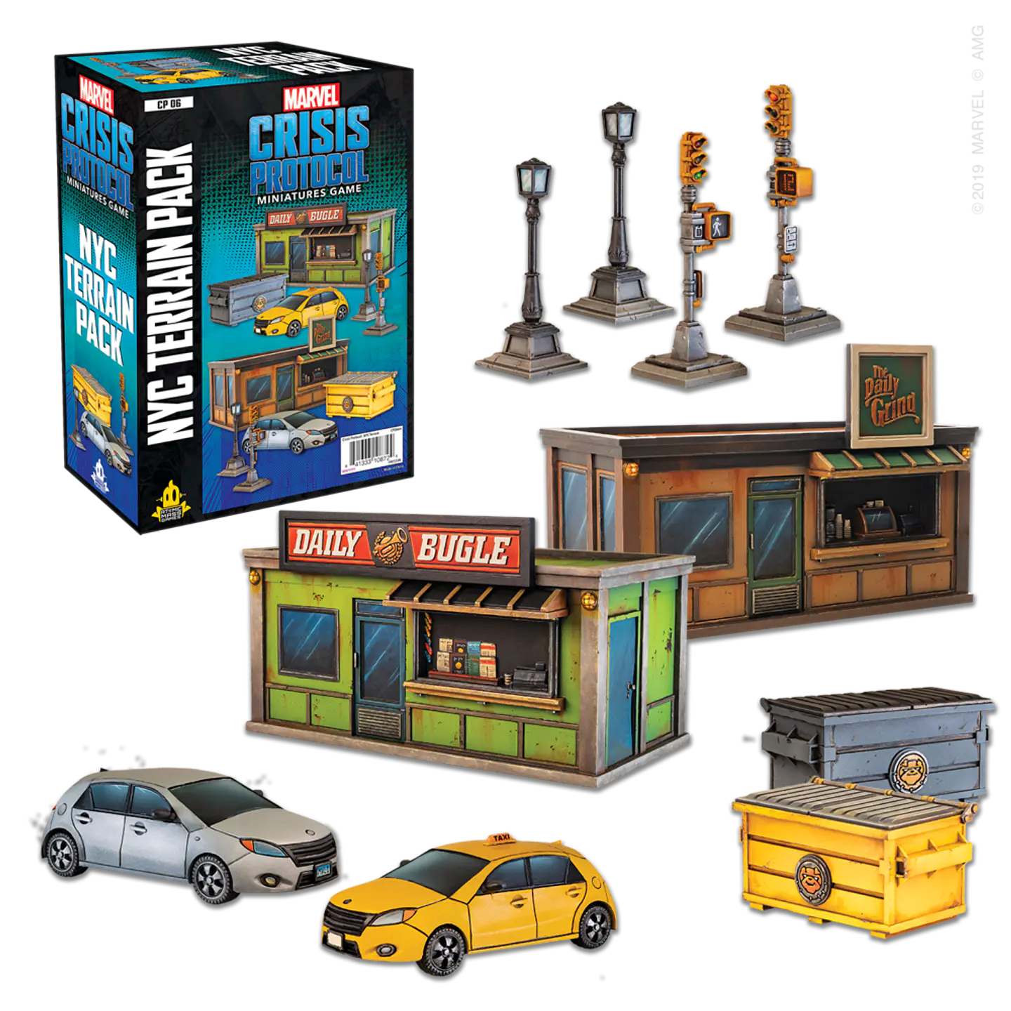 Marvel Crisis Protocol: NYC Terrain Expansion 1