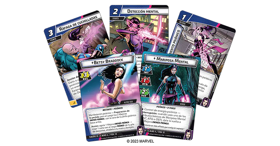Marvel Champions: Psylocke - Español 2