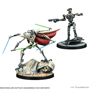 Star Wars Shatterpoint - Hambre de Destrucción Pack de Escuadrón General Grievous - Español