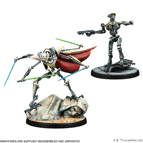 Star Wars Shatterpoint - Hambre de Destrucción Pack de Escuadrón General Grievous - Español