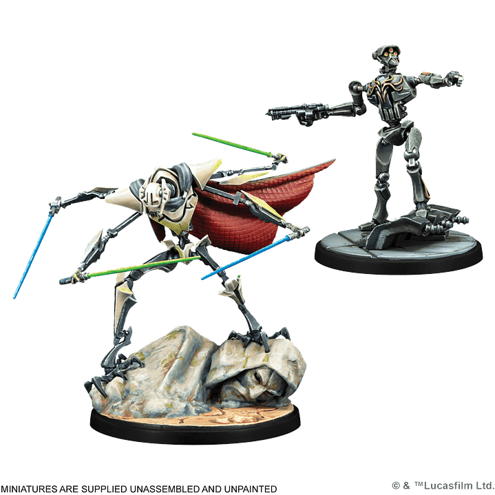 Star Wars Shatterpoint - Hambre de Destrucción Pack de Escuadrón General Grievous - Español 2