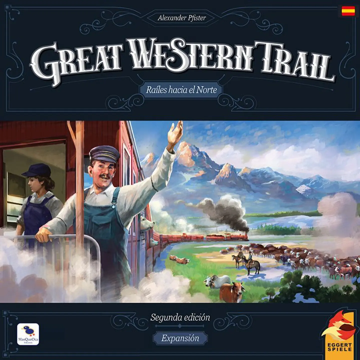 GREAT WESTERN TRAIL - Expansión RAILES HACIA EL NORTE SEGUNDA EDICIÓN - Español 1