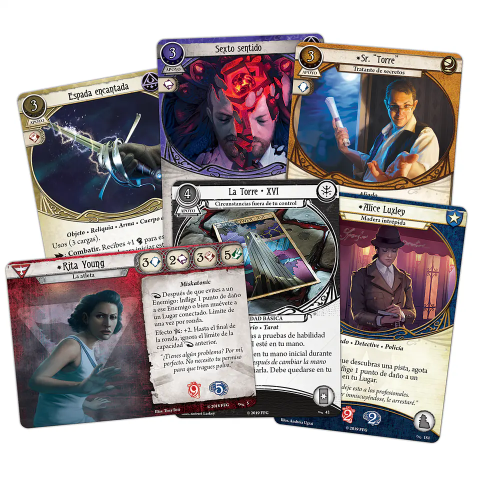 Arkham Horror LCG: El Círculo Roto exp. investigadores - Español 2