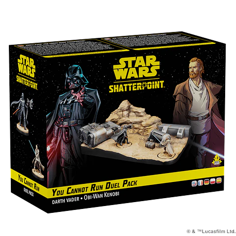  Star Wars Shatterpoint - You Cannot Run Duel pack - Español