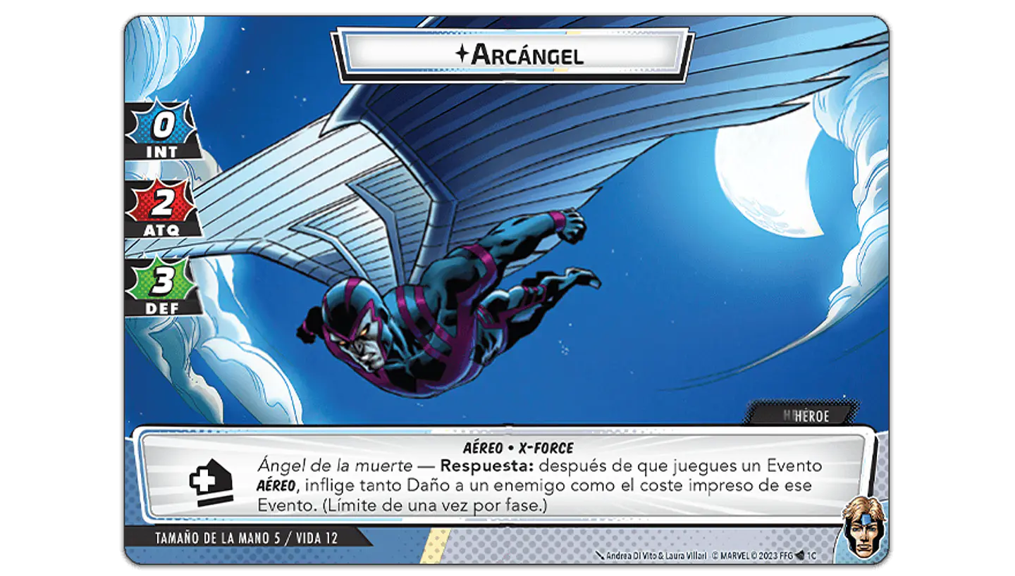 Marvel Champions: Ángel - Español 3